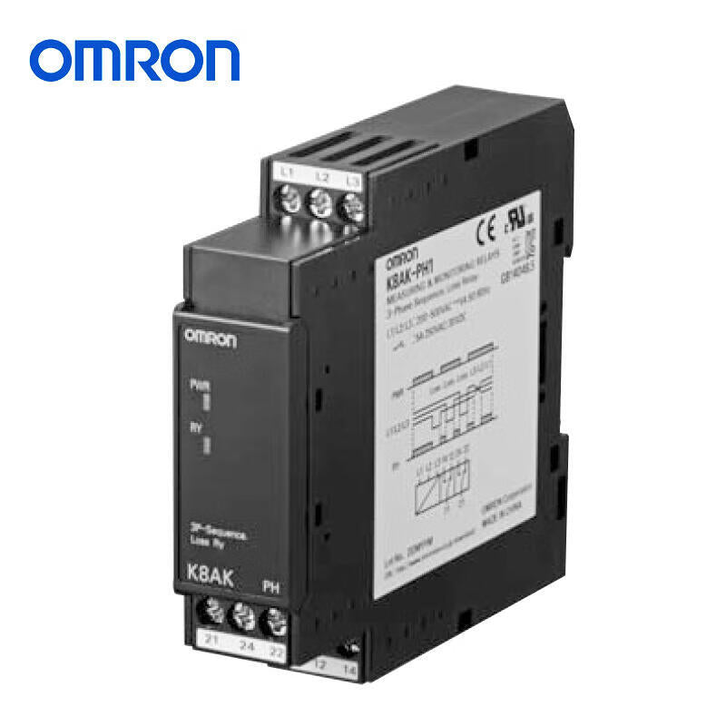 Omron K8AK-PH1 Three-Phase Phase Loss Relay