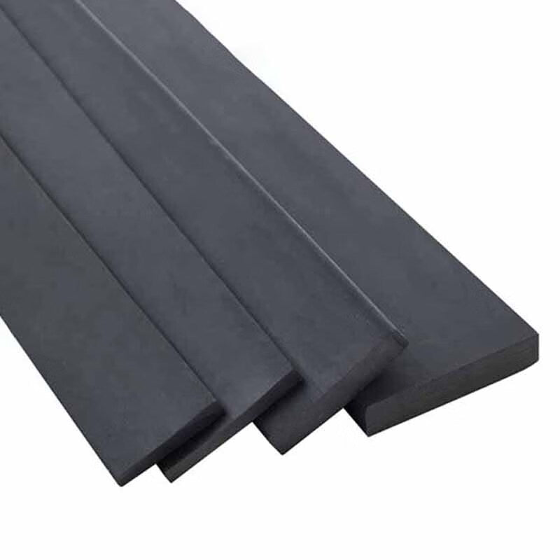 Mountain Top Pine Rubber Flat Strip, Oil-Resistant Rubber Solid Sealing Strip, Tempered Glass Shock Absorbing Pad, Pressure Strip, Buffer Strip, 5mm Thick * 35mm Wide (Price per Meter)