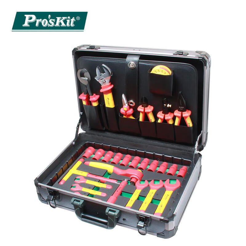 Baogong VDE1000V high voltage insulation universal tool set high voltage tool set 41 pieces PK-2836M