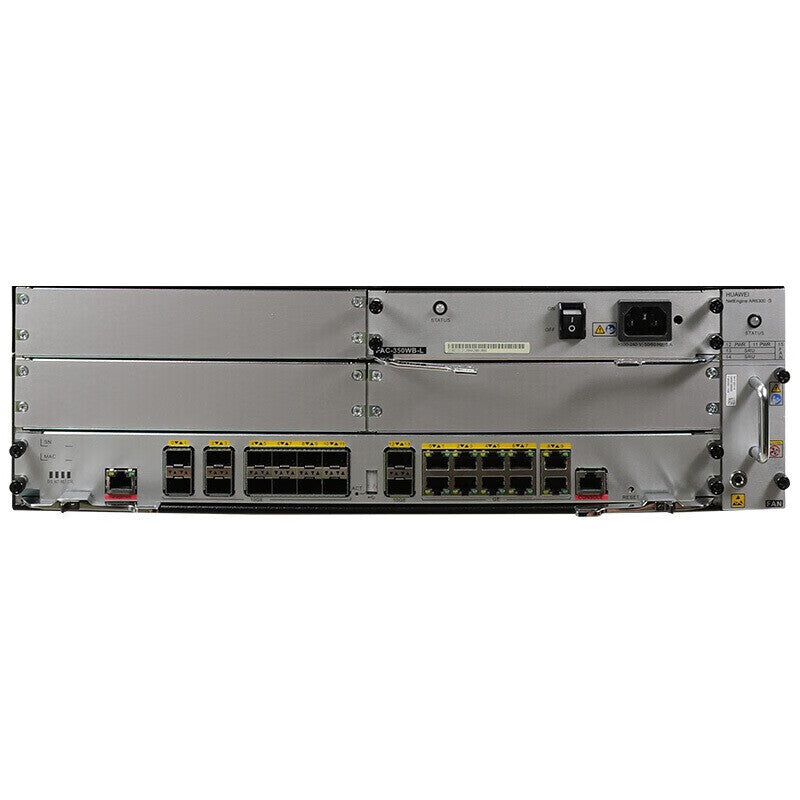 Huawei AR6300-S enterprise-class modular multi-service router with switching capacity of 640Gbps (4*SIC, 2*WSIC, 4*XSIC)