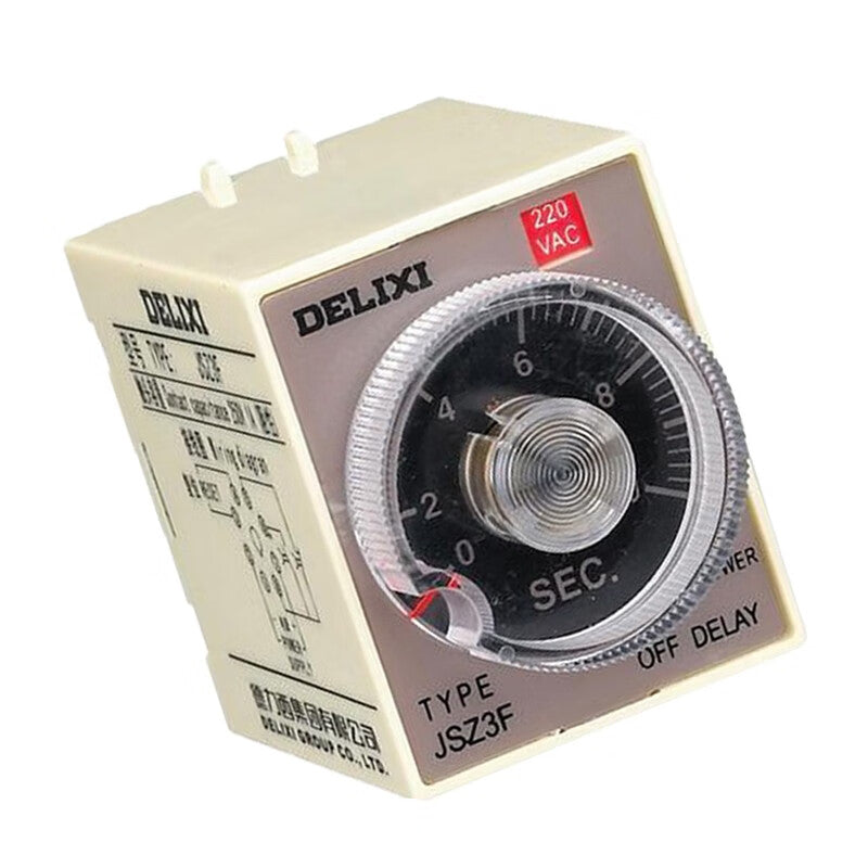 Delixi electronic time relay JSZ3A-G 4M/40M/4H/24H DC24V JSZ3AG24D