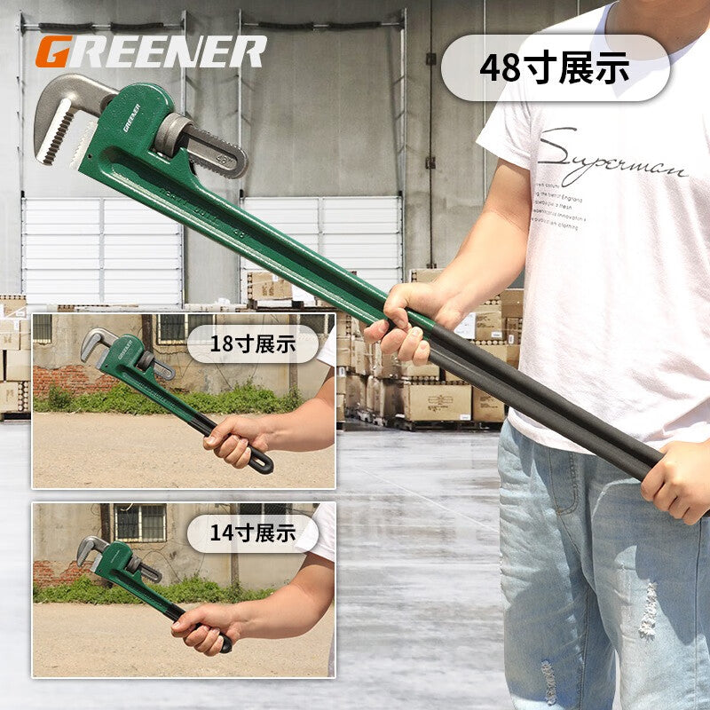 Greener pipe clamp wrench universal water pipe clamp multi-functional household pipe clamp