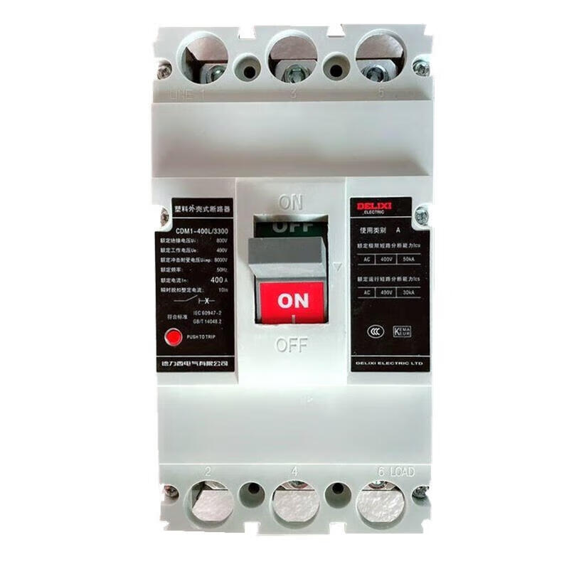 Delixi CDM1-400L Molded Case Circuit Breaker 400A