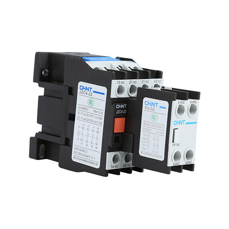 Chint (CHNT) F4-22 AC contactor auxiliary contact with AC contactor F4 series accessories