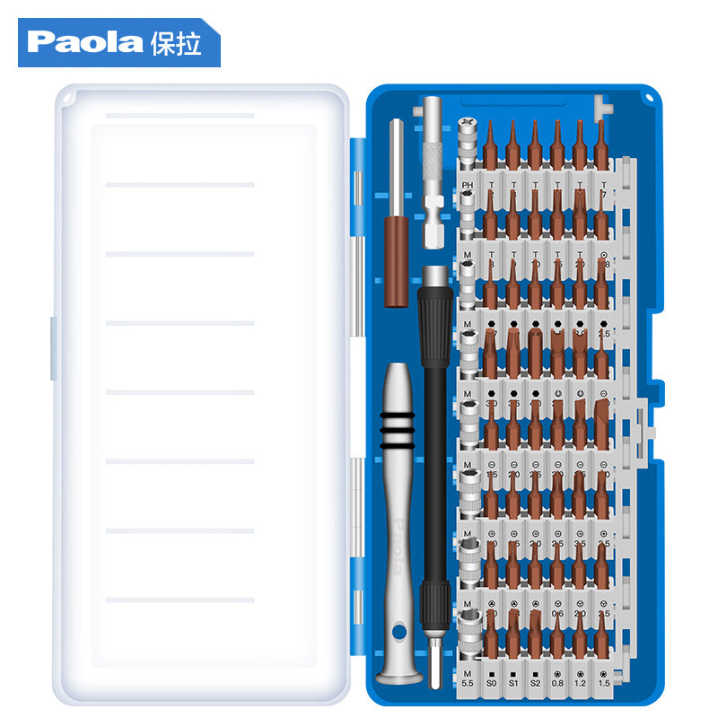 Paola screwdriver set – 60 pieces notebook disassembly tool
