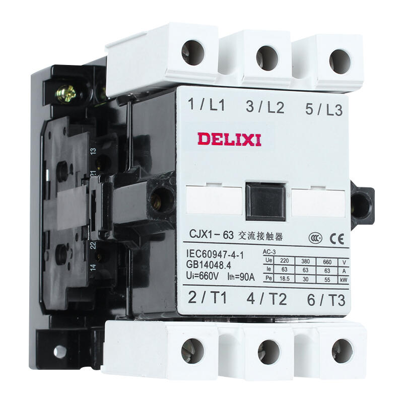 Delixi CJX1-63/22 Universal AC Contactor - 50Hz, 220V Power