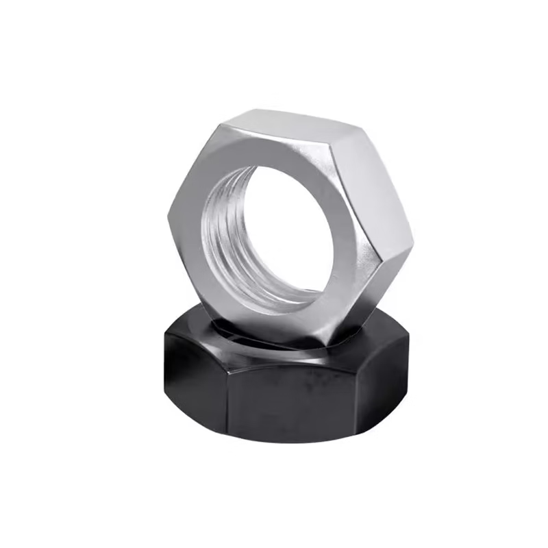 GUWANJI Hex Nuts, Stainless Steel Nuts and Screw Caps, Natural Color, Fine Thread M12x1.5 Thread [1 piece]