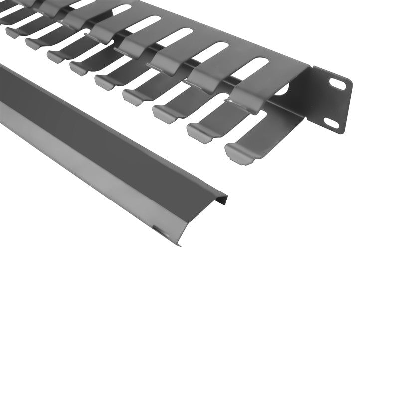 Tuten 12-speed 24-port metal cable management rack