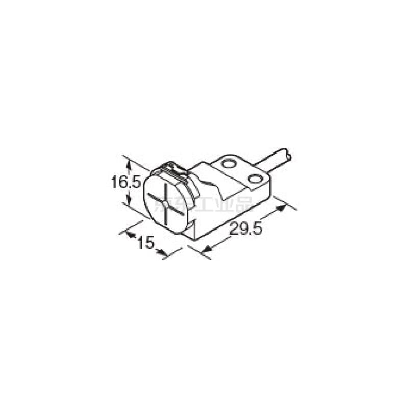 Panasonic Square proximity sensor with built-in amplifier; GX-HL15A
