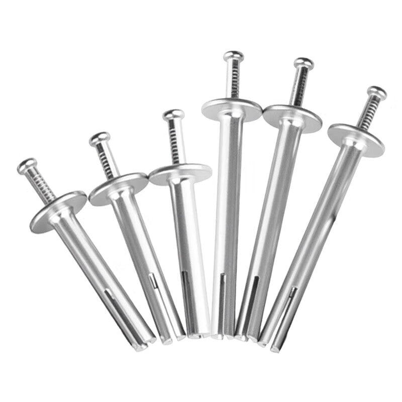 Xiaofeng Precision American-style drive-in expansion screws, quick-drive bolts, special nails for security doors and windows, M8*70 (30 pieces).