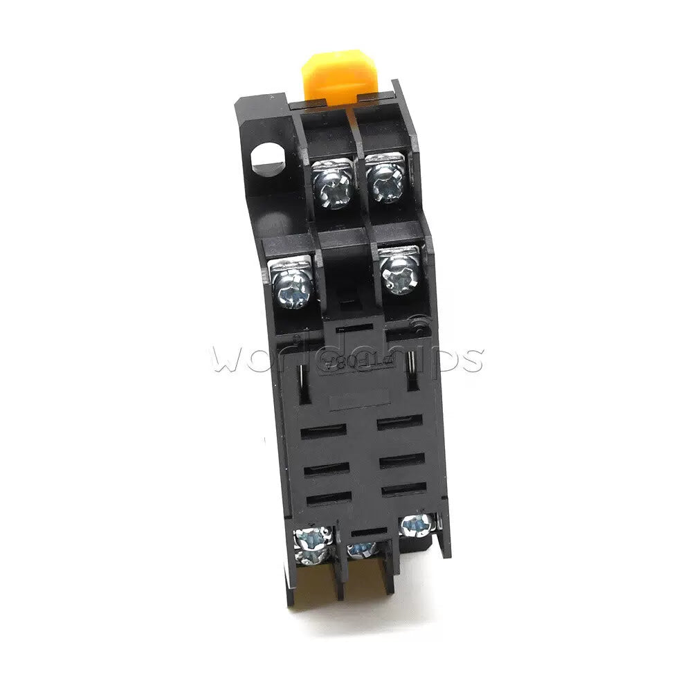 10PCS DC12V DC Coil Power Relay LY2NJ DPDT 8 Pin HH62P JQX-13F With Socket Base [7]