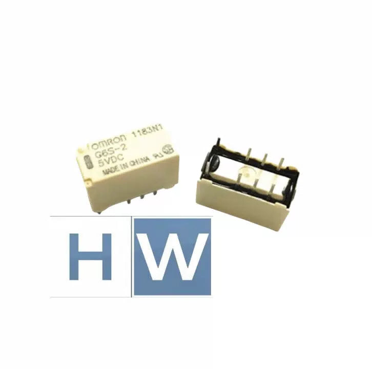 10Pcs Relay G6S-2-5VDC Two Group Conversion 8-pin [4]