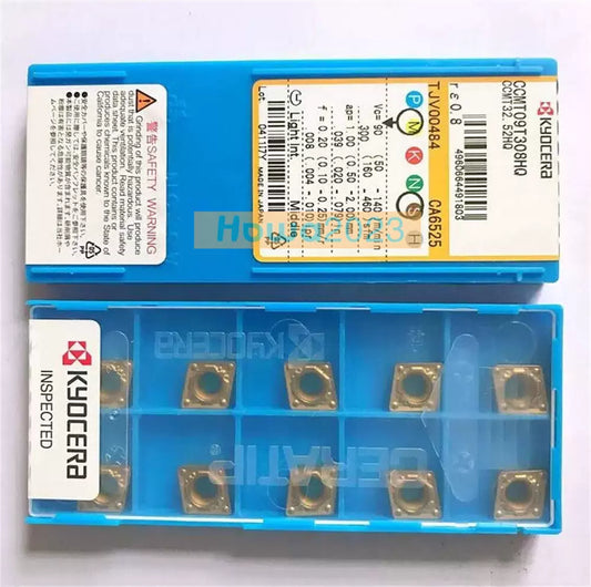 10Pcs/box Kyocera CCMT09T308-HQ CCMT09T308HQ CA6525 CCMT32.52HQ Inserts Blade [1]