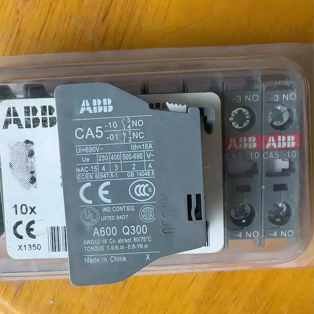 10 pcs/box For ABB CA5-01 auxiliary contact NC [3]