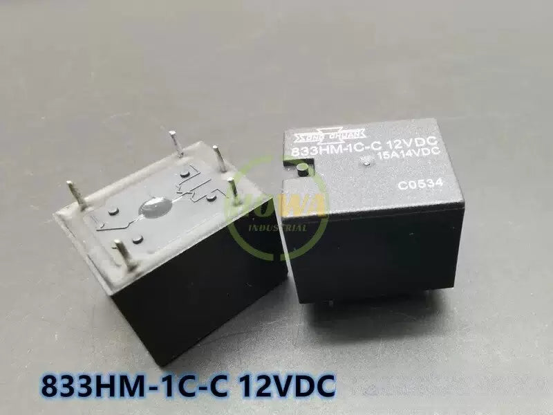 10/pieces SONGCHUAN Power Relay 833HM-1A-C 833HM-1C-C 12V 24VDC [4]