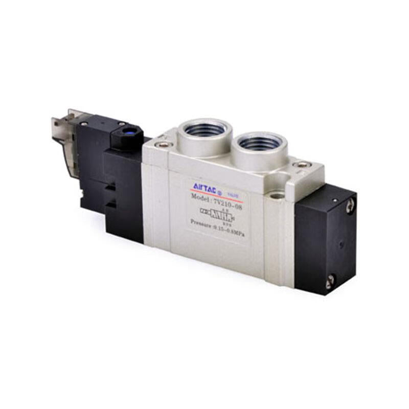 AirTAC Internal pilot solenoid valve, 3-position 5-way 7V130C06B200