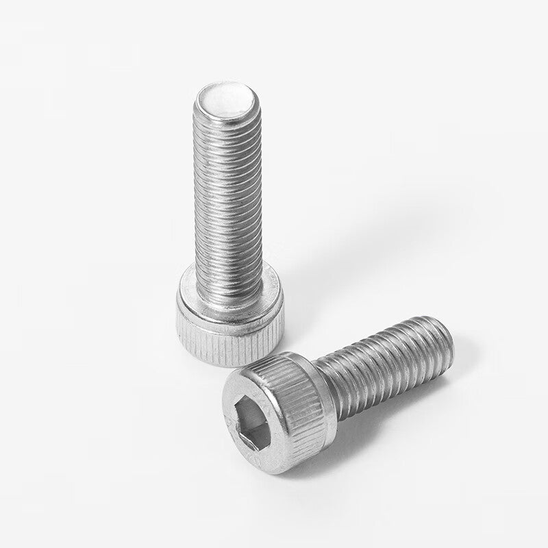 AOZHAN DIN912-304 Stainless Steel Socket Head Cap Screws, Fully Threaded Cup Head Screws, German Standard GPH M10*30 (150 pieces/box)