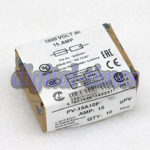 10pc Bussmann Eaton Fuse PV-15A10F PV15A10F 15A [2]