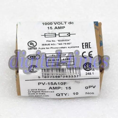 10pc Bussmann Eaton Fuse PV-15A10F PV15A10F 15A [3]