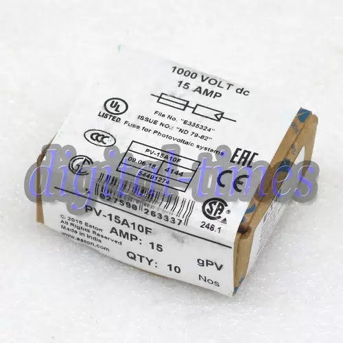 10pc Bussmann Eaton Fuse PV-15A10F PV15A10F 15A [4]