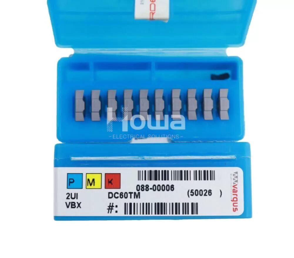 10pcs/Box VARDEX 2UIDC60TM VBX NC Thread Milling Blade Carbide Insert [1]