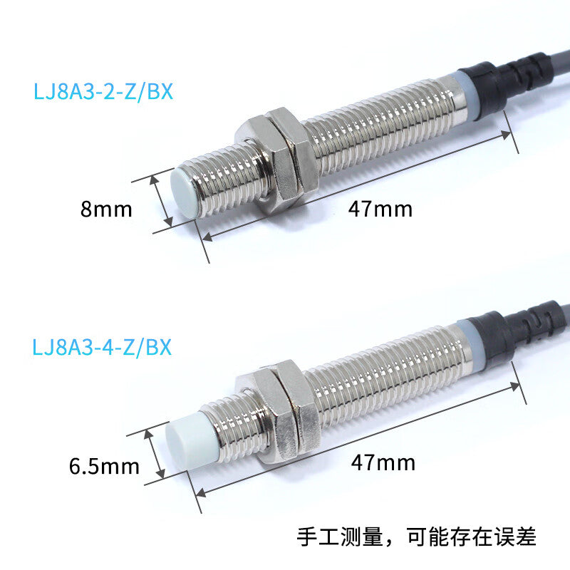 USAMRM8 Circular Inductive Proximity Switch with Double Long-Distance Sensing Metal LJ8A3-2-Z/BX Limit Sensor
