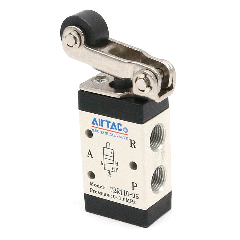 AirTAC Roller Lever Mechanical Valve (1/8); M3R11006