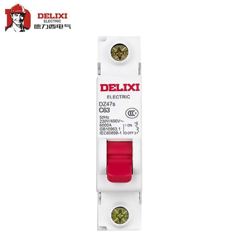 Delixi electrical air switch small circuit breaker switch main switch DZ47s D type 1P 32A
