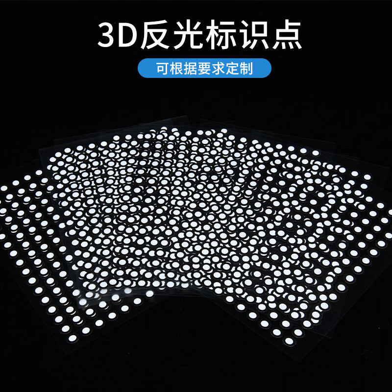 Laiyu reflective marker 3D scanner marks and positions 6 inner and 10 outer reflective dots (1000 dots).
