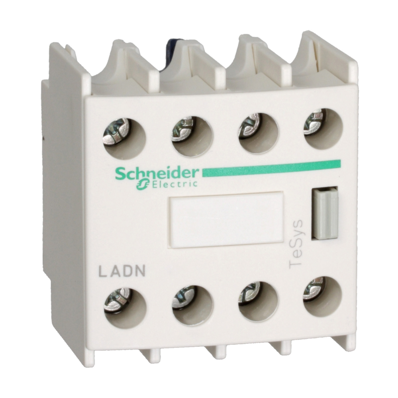 Schneider Electric TeSys contactor auxiliary contact module, 2NO+2NC; LADN22P