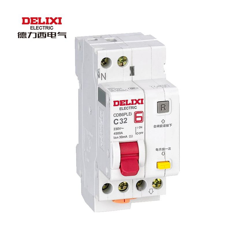Delixi CDB6PLEi 1P+NC 32A Plastic Case Circuit Breaker