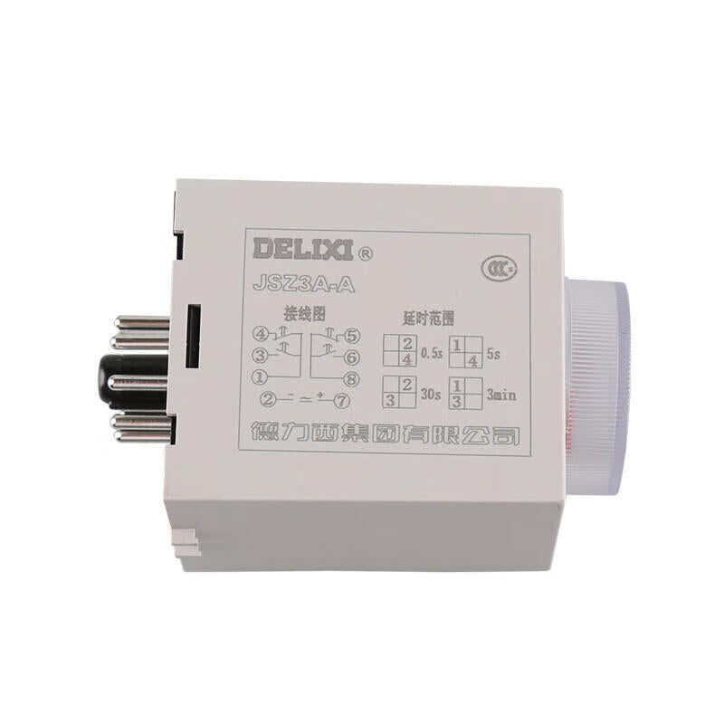 Delixi Electrical electronic time relay; JSZ3A-C 5S/50S/5M/30M DC24V