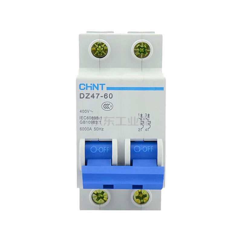 Chint miniature circuit breaker; DZ47-60 2P C60
