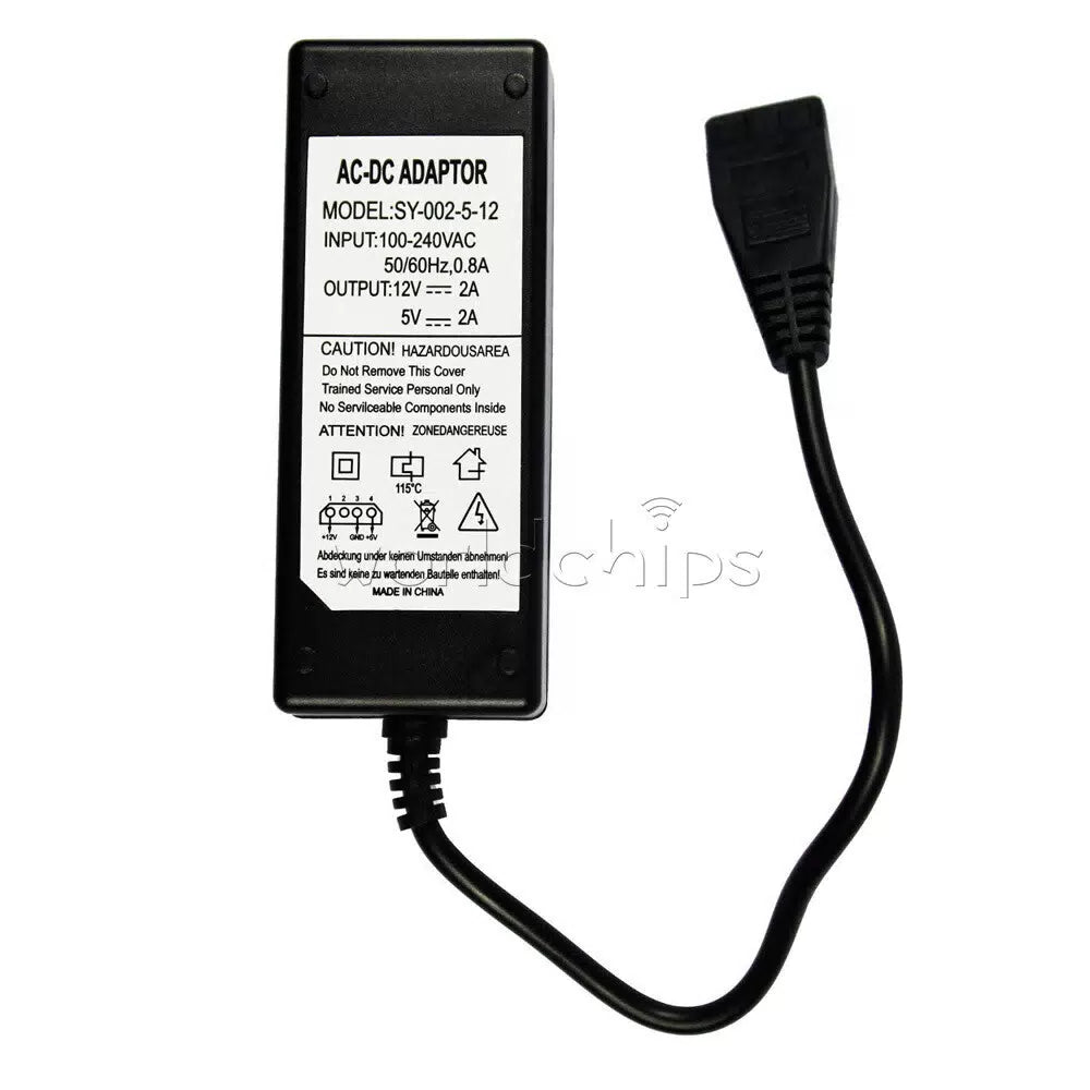 12X 12V 5V 2A Optical Drive Hard Disk power supply USB to SATA/IDE Power Adapter [7]