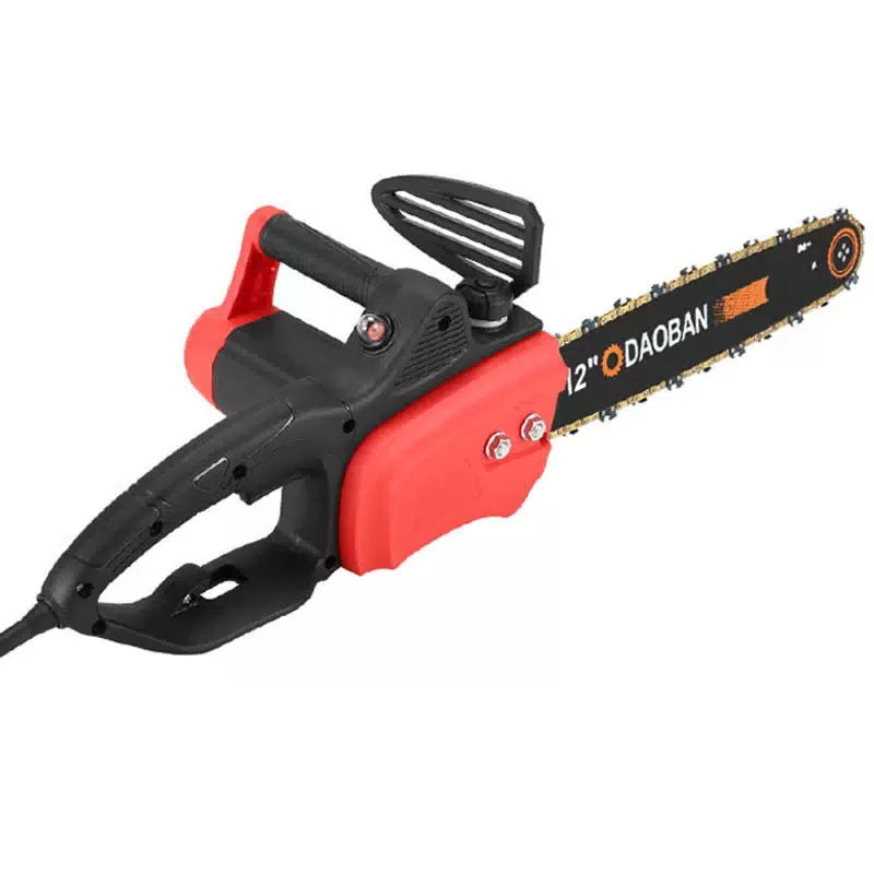 12/16 Inch High Power Corded Chainsaw 220V Handheld AC Household Brushless Electric Chain Saw for Wood Felling Cutting [4]