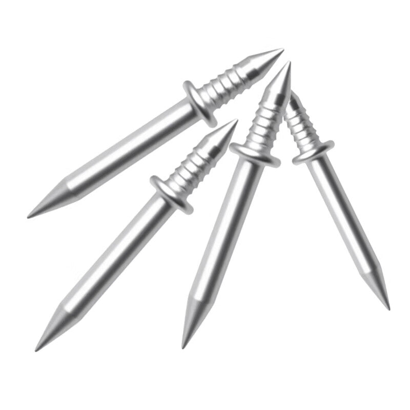 Jestin Invisible Nails, Claw Nails, Special Nails for Solid Wood Baseboards, 100 Nails Per Pack (Includes 1 Socket)