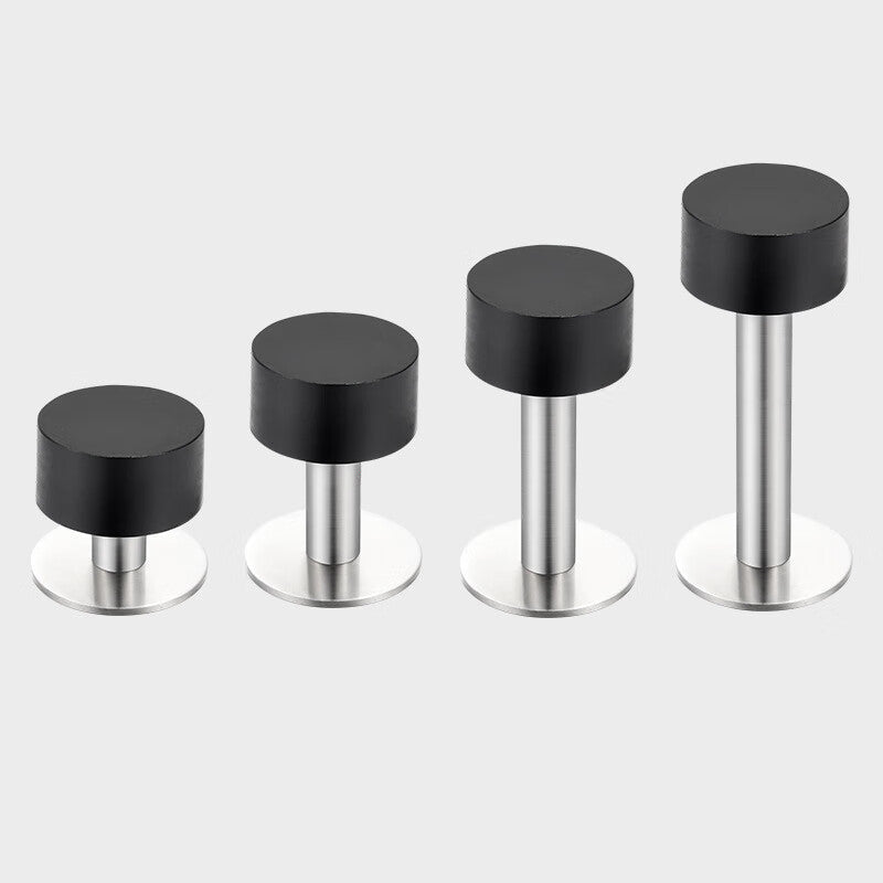 Deqi 304 Stainless Steel Door Top, Drill-Free Glass Door, Security Door, Door Stopper, 80mm Drilling Required
