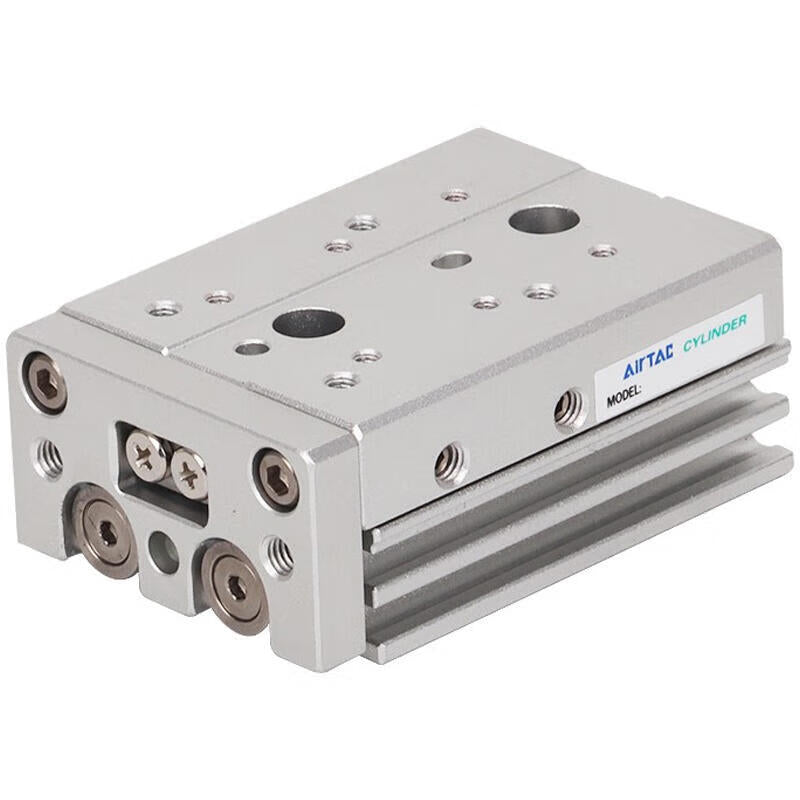 AirTAC double-axis precision slide cylinder, standard ball bearing, double acting, with magnetic ring; HLS20X30S