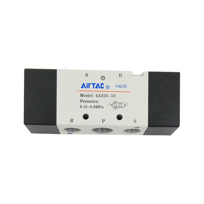 AirTAC 2-position 5-way dual air control valve; 4A32010