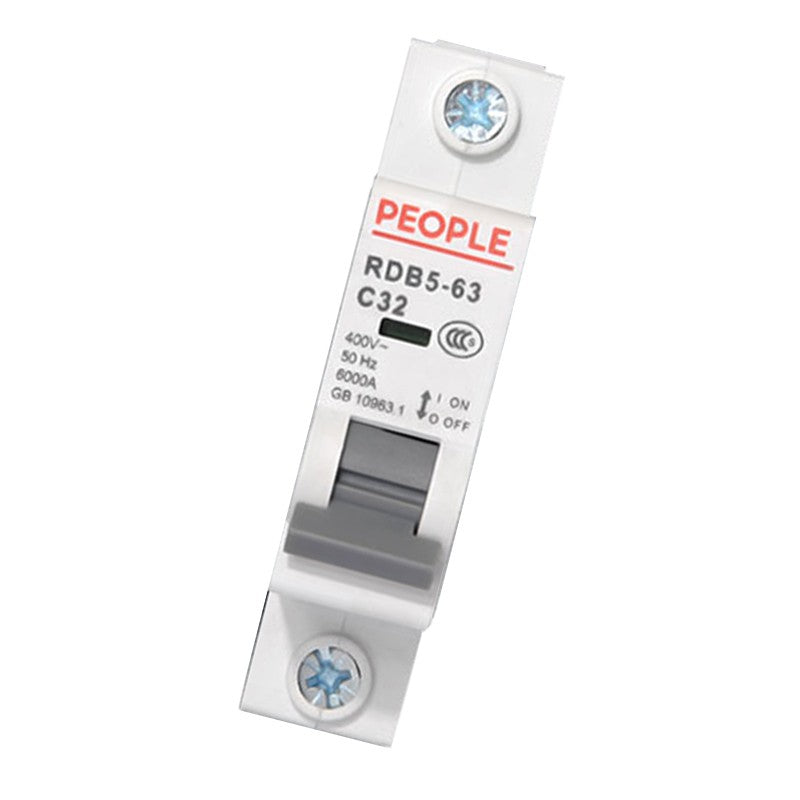 People's Electrical Appliances (PEOPLE) air switch RDB5 circuit breaker leakage protection 1P 25A
