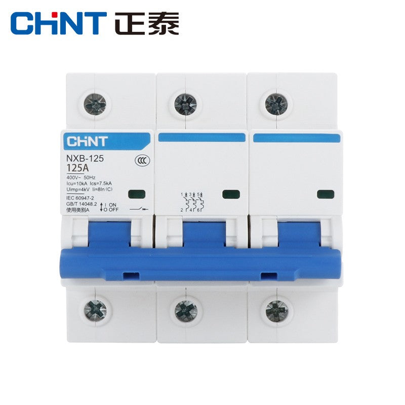 Chint NXB-125-3P-C125 Industrial Circuit Breaker 125A 3P
