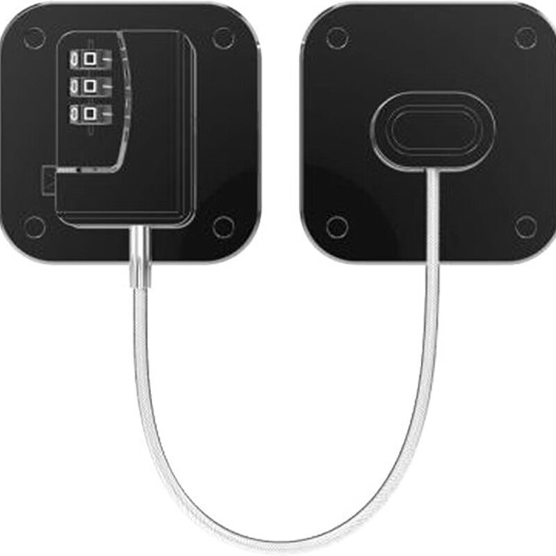 Deyu Crafts Products: No-drill window lock, sliding door safety lock limiter, window anti-theft lock, anti-push-open window lock, 257*70mm square combination lock