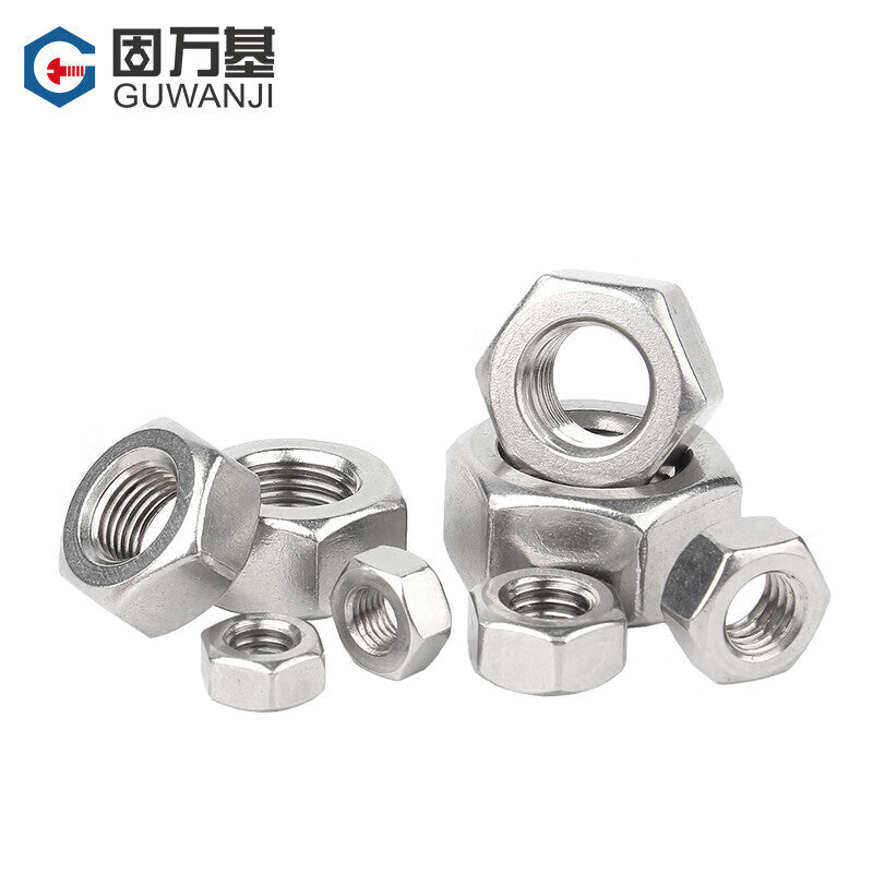 GUWANJI hex nuts, 316 stainless steel, M12 [1 piece]