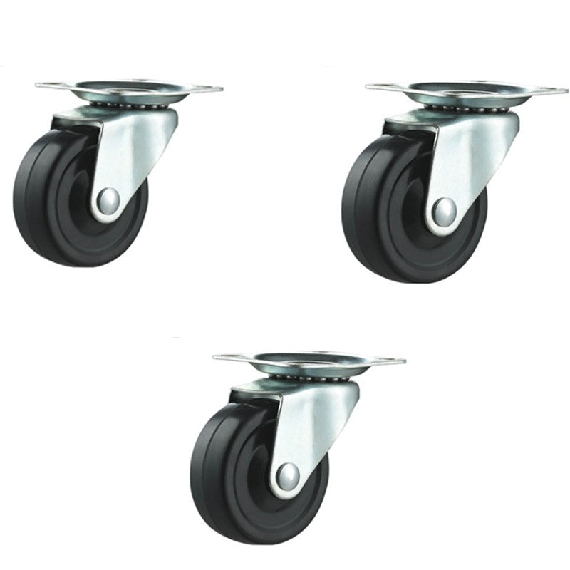 Tuten Small Cabinet Casters - Set of 4 Matching Wheels