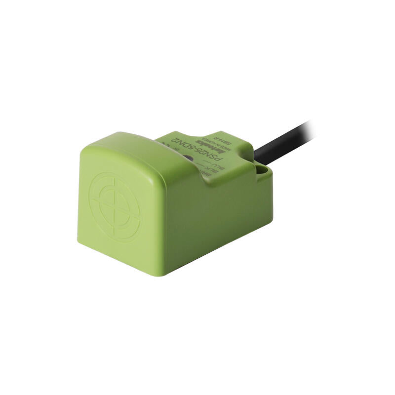 Autonics inductive square proximity switch 3-wire cable 2m detection distance 5mm NPN; PSN25-5DN2
