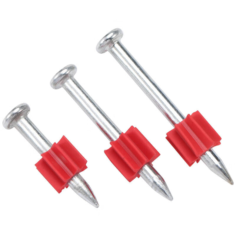Bairuite Extra Hard Steel Nails, Wall Nails, Cement Nails, High-Strength Nails, Picture Hanging Nails, M3.5*42 [100 Nails]