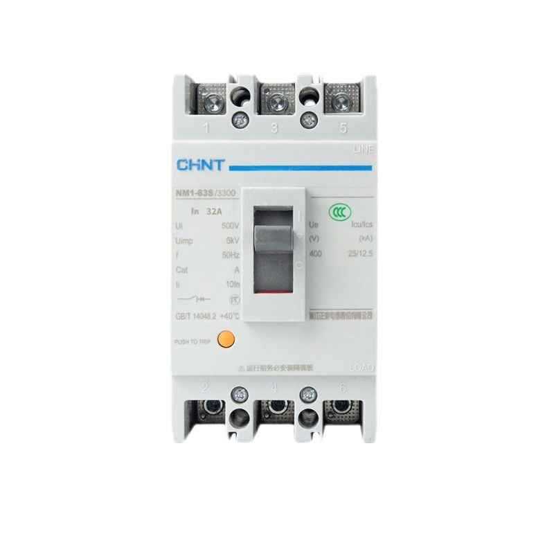 Chint NM1-63S-630S Circuit Breaker 32A 3P 4P Air Switch