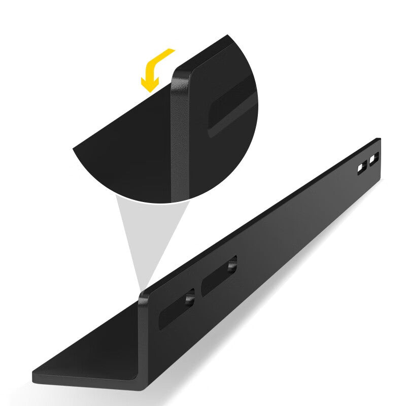 MAXCENT L-Shaped Server Rail Bracket 1000mm Deep