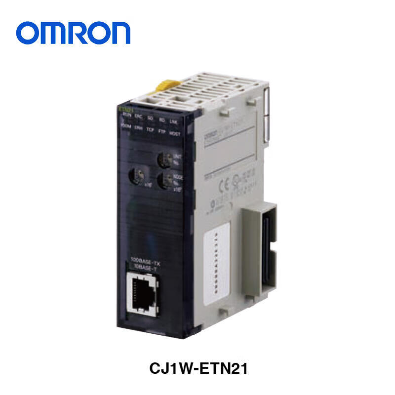 Omron FA automation equipment, programmable controller, Ethernet unit; CJ1W-ETN21
