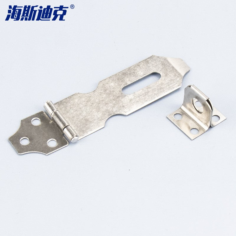 Haisidik [Beijing Warehouse Delivery] Stainless Steel Lock, Three-Hole Door Lock, Thickened Door Lock Padlock, 3-inch (Small Size 3) HKSY-30